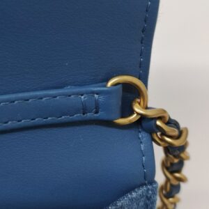 chanel woc cc pearl crush denim ghw microchipped