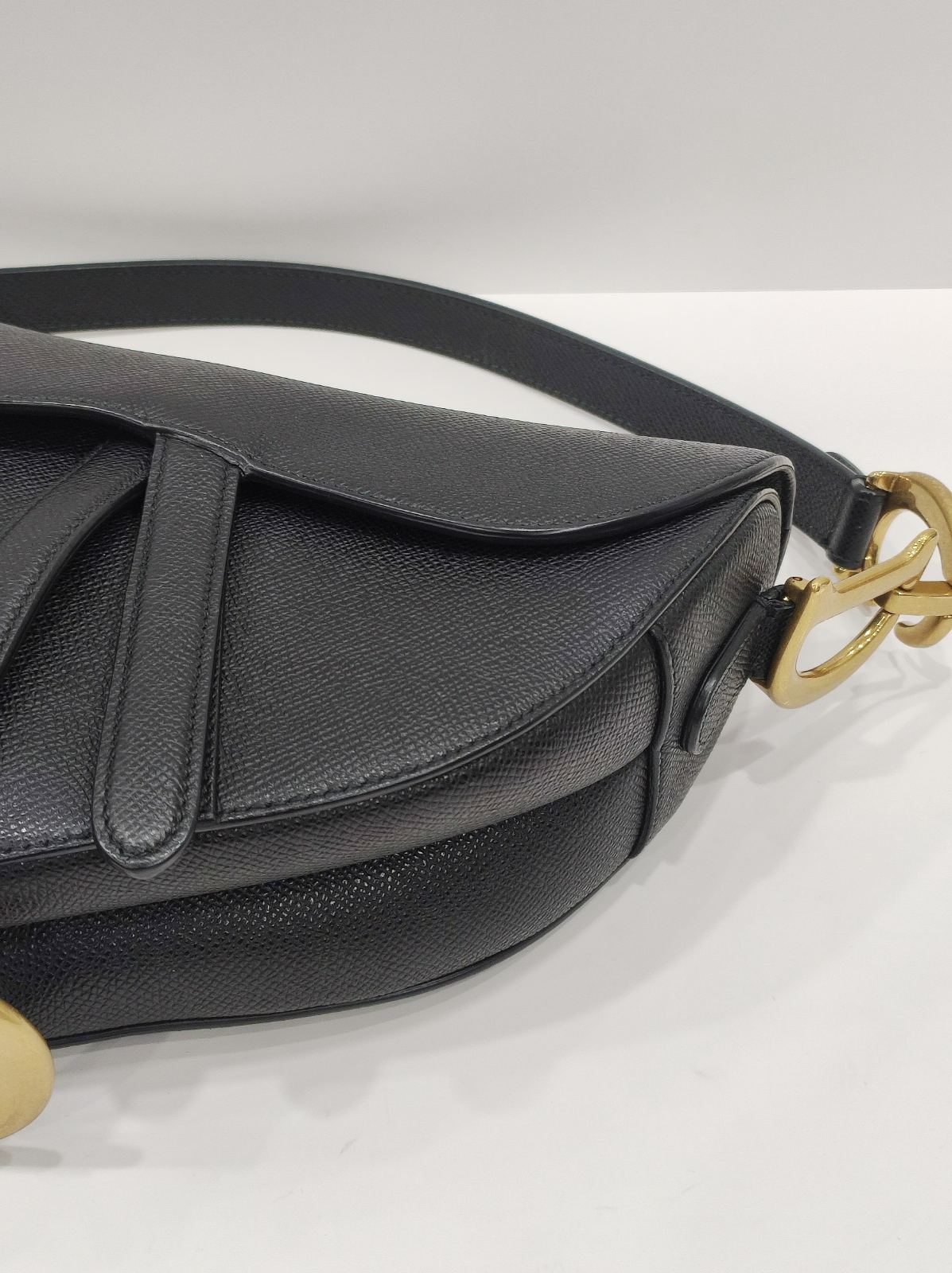 christian dior saddle black medium ghw christian dior saddle black medium ghw