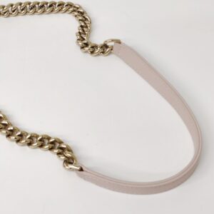 chanel soft caviar leather small click flap pink ghw series 23