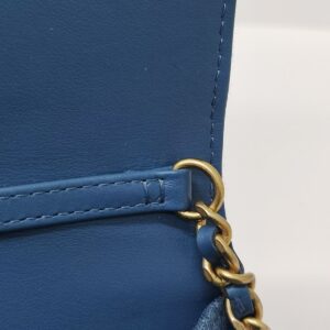 chanel woc cc pearl crush denim ghw microchipped