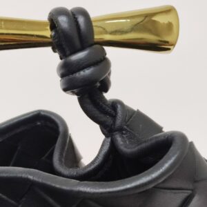 bottega veneta sardine top handle black ghw