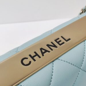 new kept unused chanel trendy cc tiffany blue lghw series 29