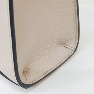 moynat gabrielle leather bag nano carat beige ghw