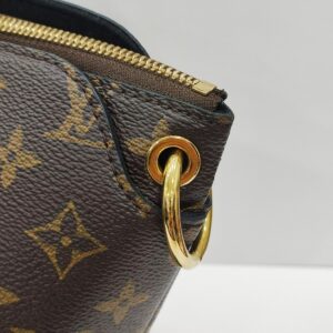 lv monogram zipped tote pm black