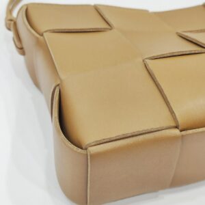 bottega veneta caramel brick cassette sling bag
