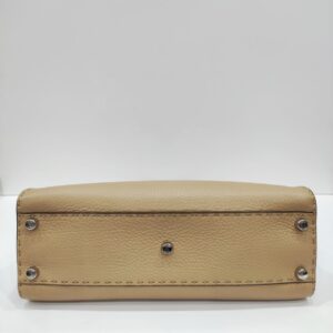 fendi peekaboo beige selleria leather