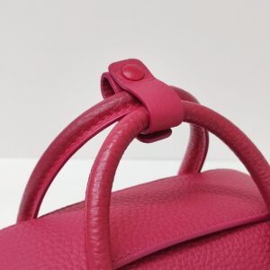 delvaux cool box nano bag dark pink