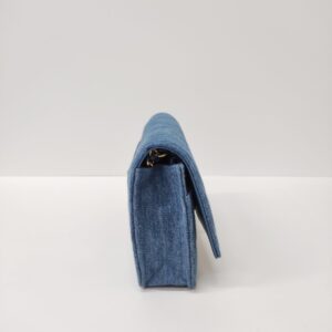 chanel woc cc pearl crush denim ghw microchipped