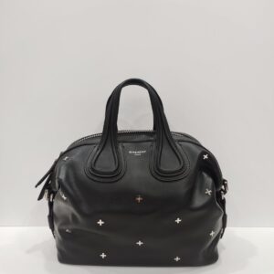 givenchy black cross stud nightingale
