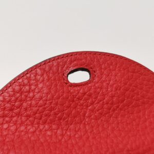 kept unused hermes mini lindy red stamp d