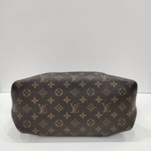 lv monogram zipped tote pm black