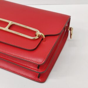 hermes mini roulis red ghw stamp d