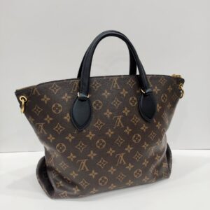 lv monogram zipped tote pm black