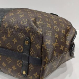 lv vavin monogram brown/black/blue handbag