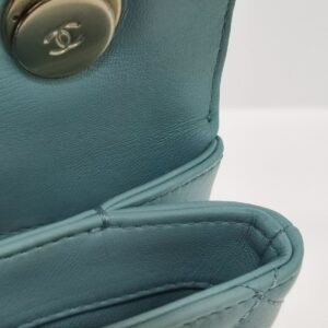 new kept unused chanel trendy cc tiffany blue lghw series 29