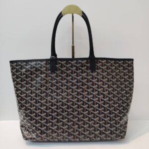 goyard st. louis pm black shw