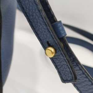 chloe marcie deep blue mini crossbody bag