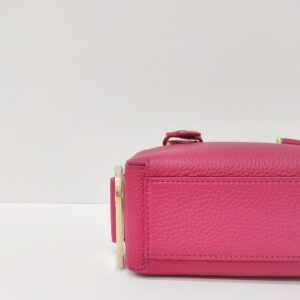 delvaux cool box nano bag dark pink