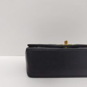 chanel vintage diana black ghw series 2