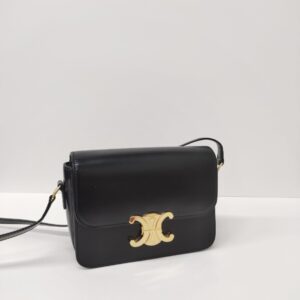 celine triomphe teen black ghw