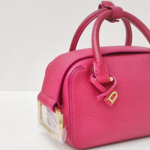 delvaux cool box nano bag dark pink
