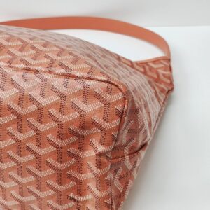 goyard boheme hobo bag pearl coral goyardine canvas