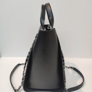 chanel small deauville caviar black shw series 25