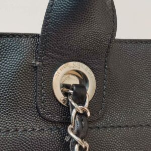 chanel small deauville caviar black shw series 25