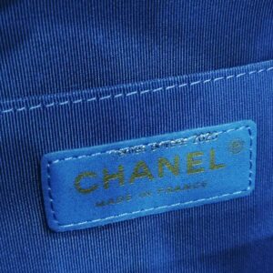 chanel royal blue cc day backpack series 26 ghw