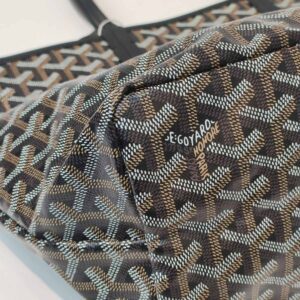 goyard st. louis pm black shw
