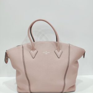 lv lock it mm veau cachemire leather magnolia pink