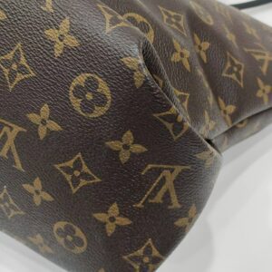 lv monogram zipped tote pm black