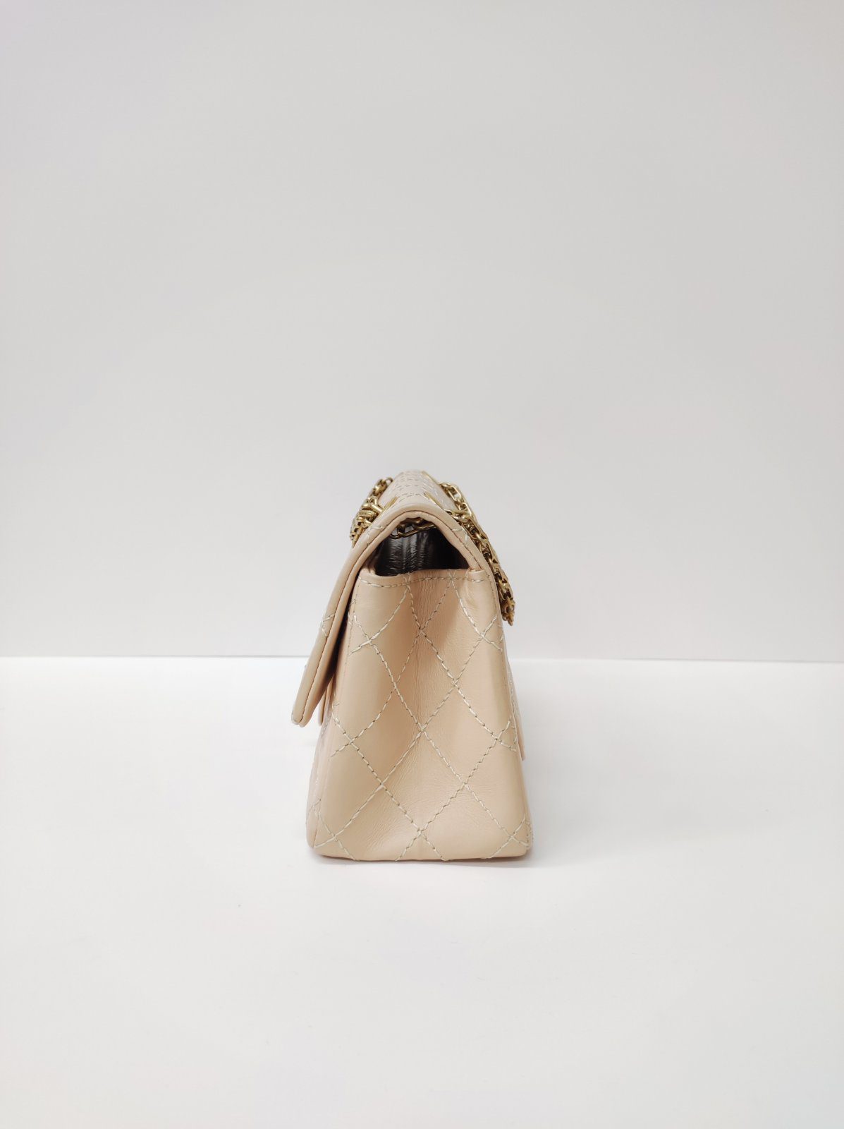 chanel re issue mini beige ghw chanel re issue mini beige ghw