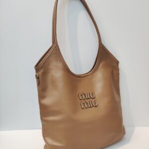 miu miu ivy tote cognac ghw