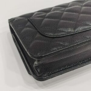 chanel woc black caviar leather ghw
