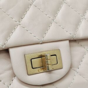 chanel re issue mini beige ghw