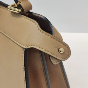 fendi small peekaboo tan ghw
