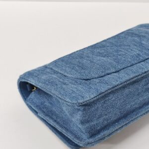 chanel woc cc pearl crush denim ghw microchipped