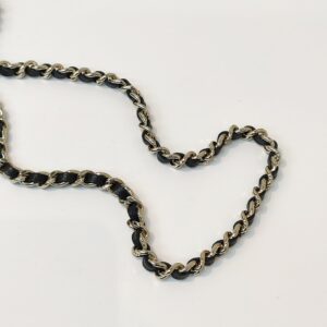 chanel kelly woc top handle microchipped black caviar ghw