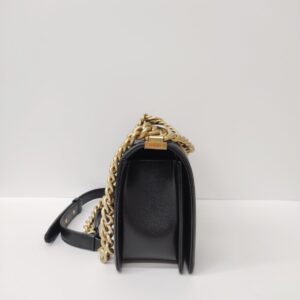 chanel leboy old medium caviar black ghw microchipped