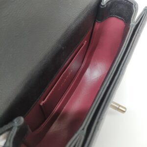 kept unused chanel caviar quilted moon bag black ghw microchipped