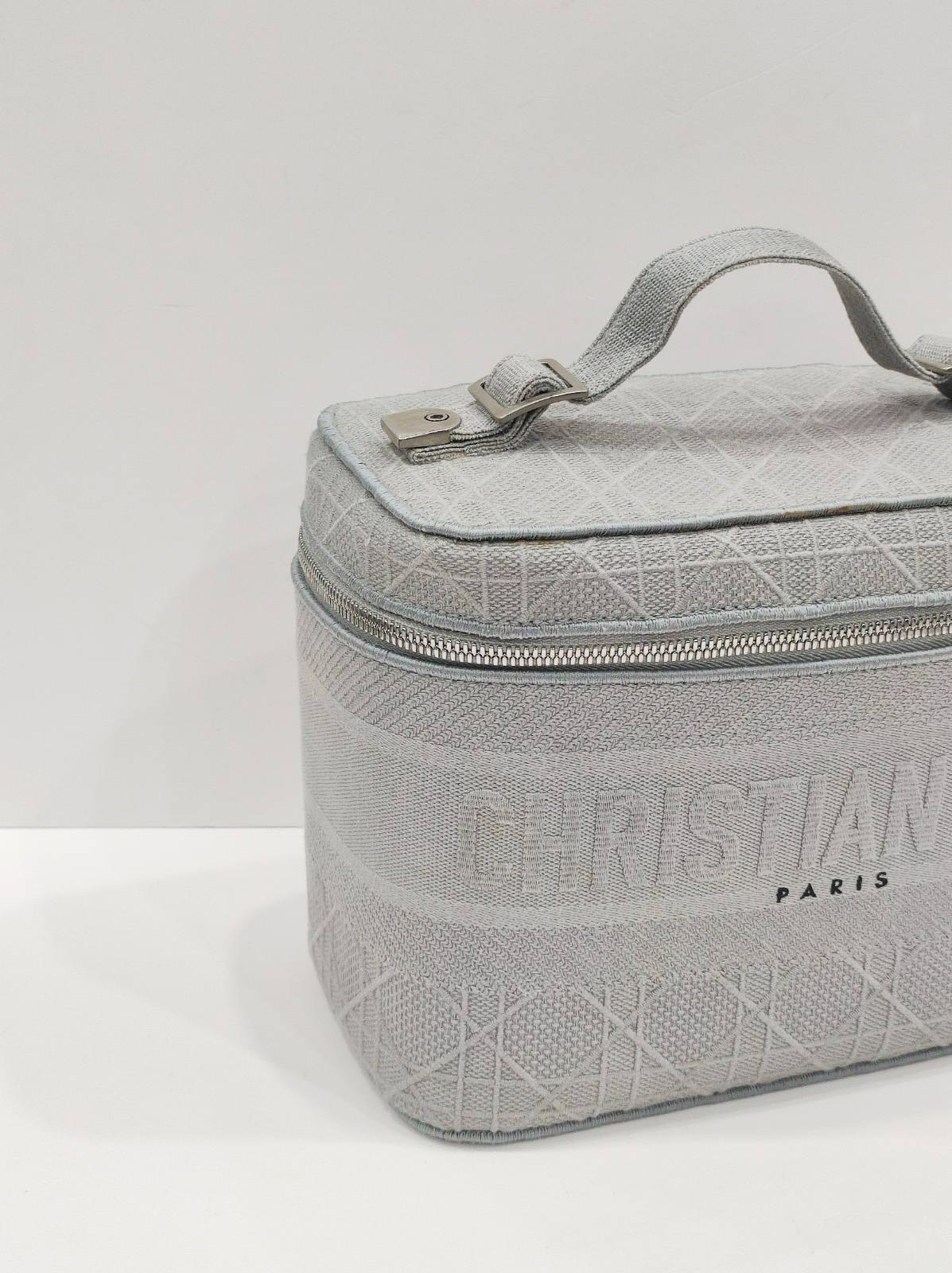 christian dior gray vanity canvas christian dior gray vanity canvas