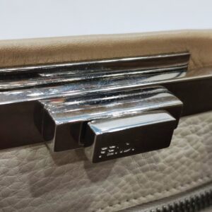 fendi peekaboo beige selleria leather