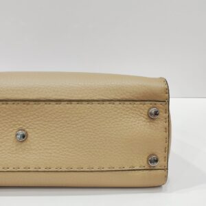 fendi peekaboo beige selleria leather