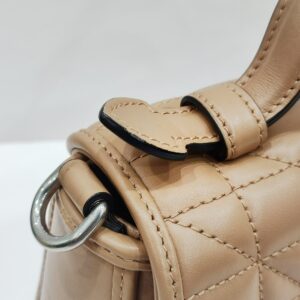 gucci gg marmont top handle bag beige small