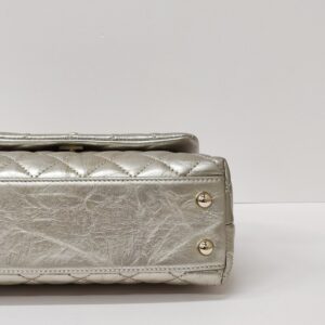 chanel coco small metallic gold lghw series 30