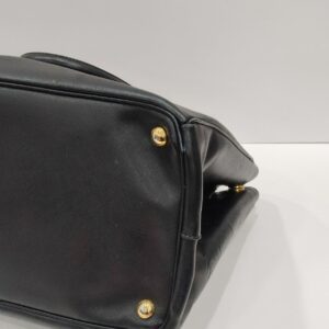 prada galleria saffiano black tote bag
