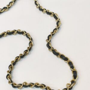 chanel vintage square flap black lambskin 24k ghw