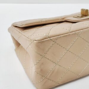 chanel re issue mini beige ghw