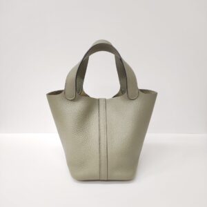 hermes picotin 18 sauge ghw stamp b